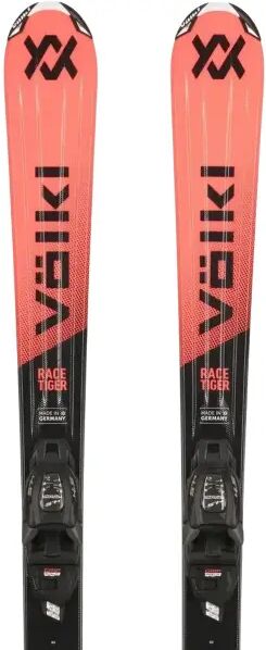 Kinderski Völkl Racetiger Jr + 4.5 Vmotion (90cm - Rot)