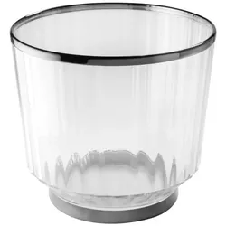 APS Wein-/Sektkühler -AUREO-, Ø 28 cm, H 25 cm, 10 L, Polycarbonat, Gunmetal-Look