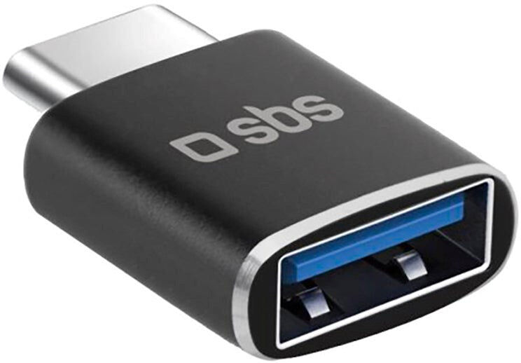 SBS USB-C til USB-A Adapter - Sort