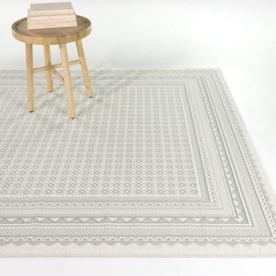 Balta Rugs Delahunt Micro Print Border Indoor/Outdoor Area Rug
