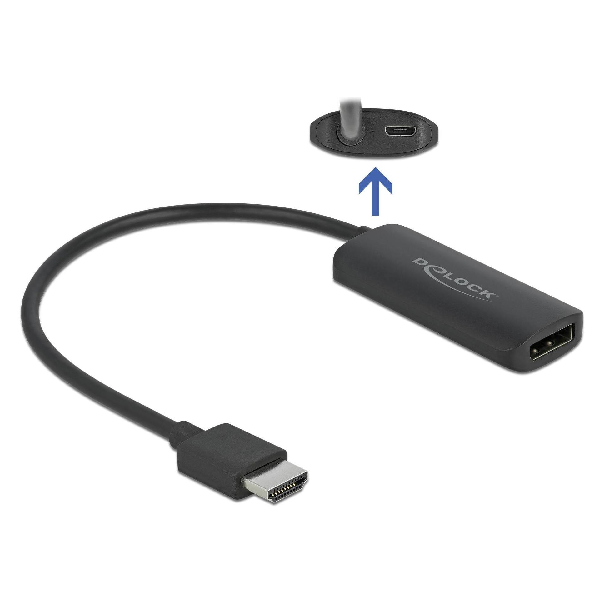 Delock HDMI zu (HDMI, DisplayPort) (63206)