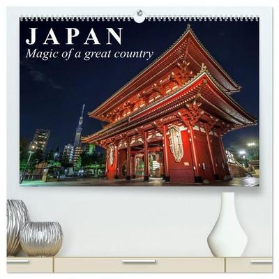 Japan Magic of a great country (High Quality Premium Wall Calendar 2027 DIN A2 landscape),CALVENDO 12 Month Wall Calendar