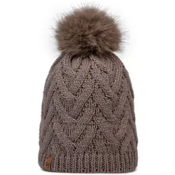 BUFF Herren Mütze Knitted & Fleece Band Hat, Größe ONE SIZE in Braun Braun