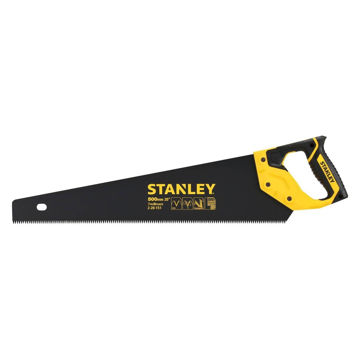 Stanley Handsäge Jetcut mit Appliflon 500mm 7TPI (2-20-151)