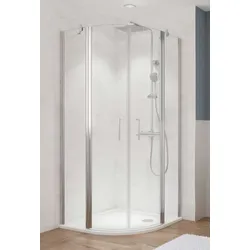 Breuer FARA 5 Runddusche mit Pendeltüren 4-teilig.. - Duschkabine