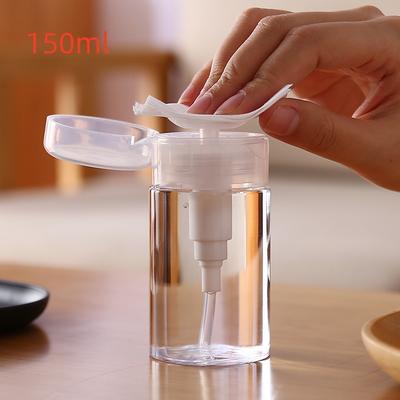 Uplifted Trends Refillable Nail Art Polish Remover Pump Dispenser Bottle For Manicure 150ml