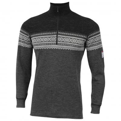 Aclima - DE Marius Mock Neck - Merinopullover Gr S grau