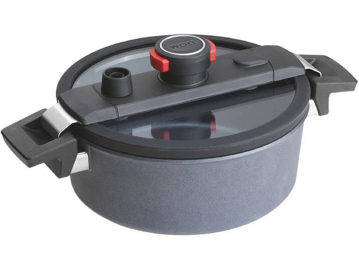 WOLL Dampfgartopf MADE IN GERMANY - Active-Lite, Aluminiumguss (1-tlg), Dampfkochtopf, incl. Active Lite Deckel, Induktion