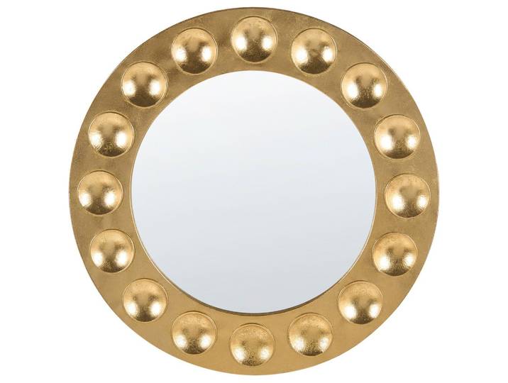 WANDSPIEGEL 63/63 cm Glas Gold Anhelo