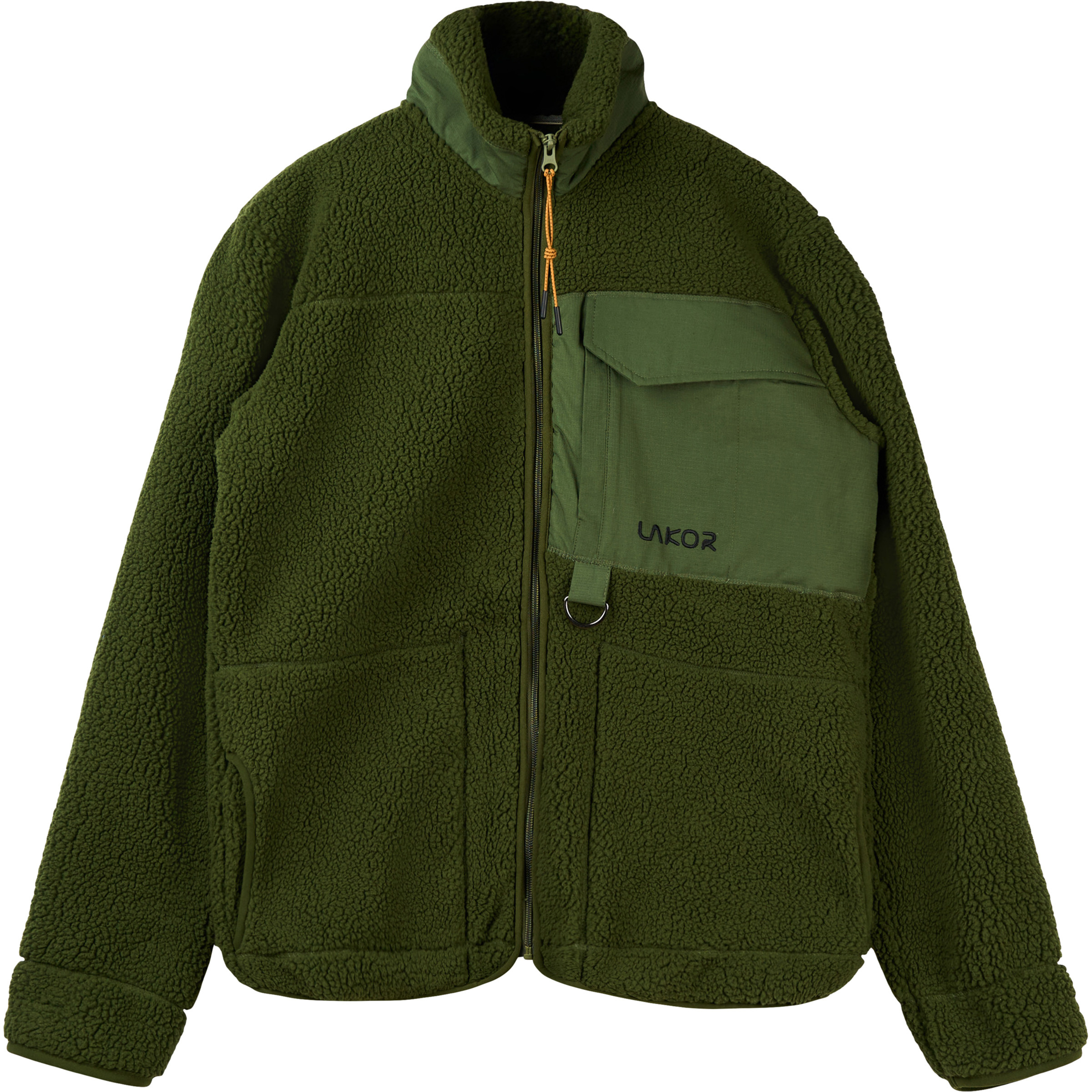 Lakor Bear Sherpa Herren Fleecejacke schwarz Größe M Lifestyle Isolierend