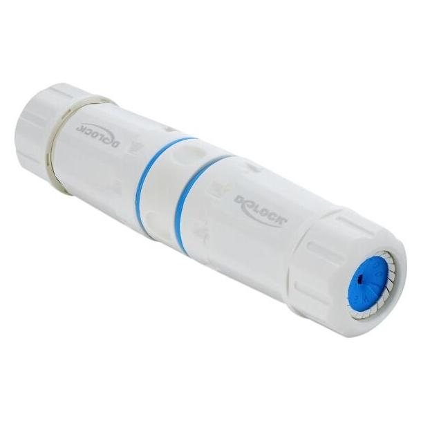 Delock Kabelverbinder RJ45 Buchse zu RJ45 Buchse Cat.6A mit (Netzwerk Kupplung) (90661)