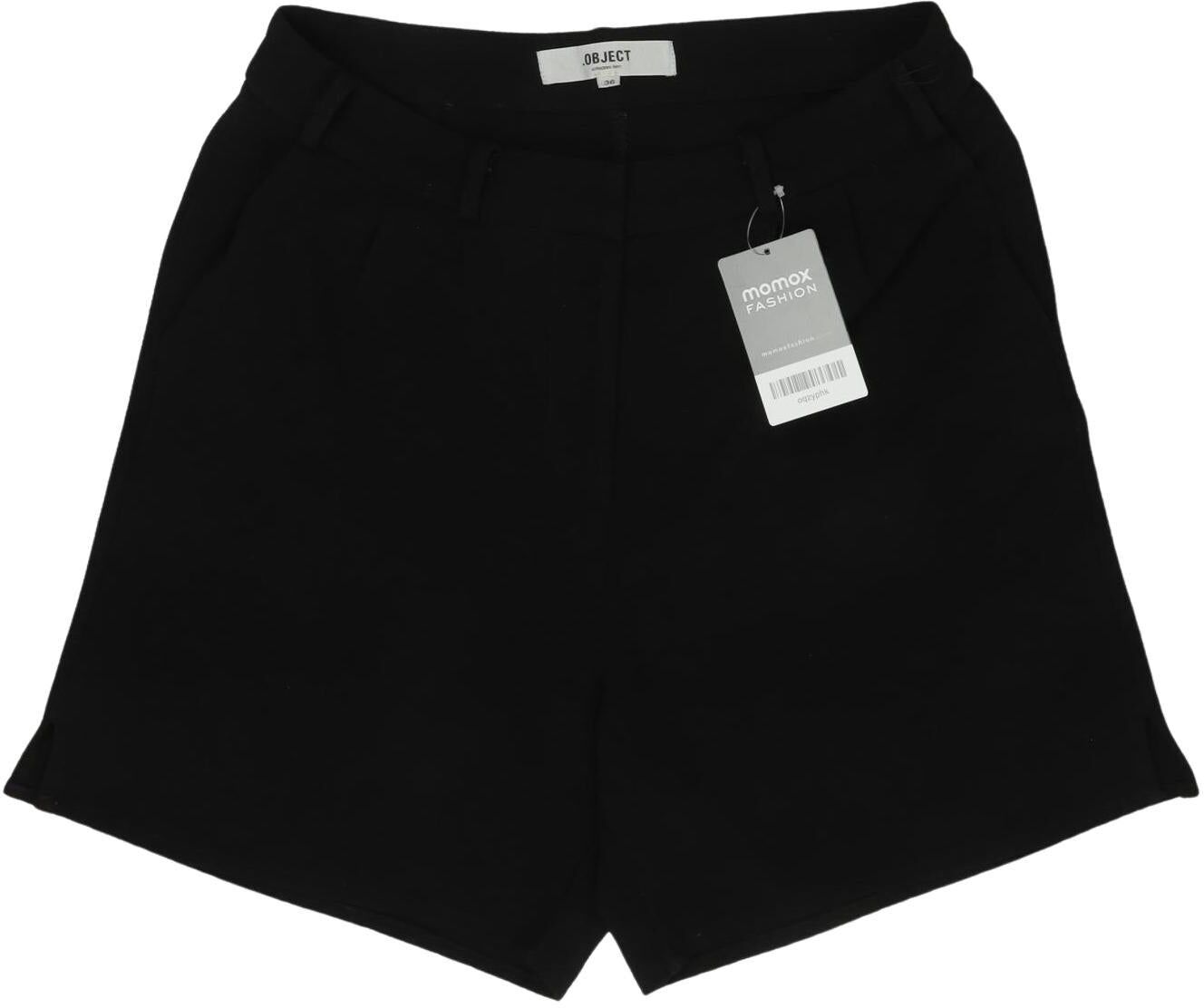 Object Damen Shorts, Schwarz, Gr. EU 36, Synthetik - Second Hand