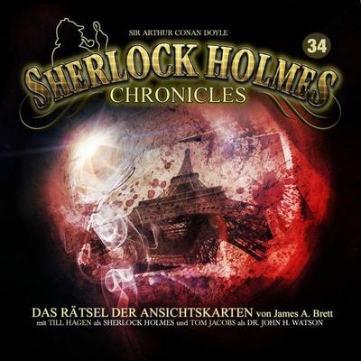 Das Rätsel der Ansichtskarten - James A. Brett, Audio, 4260507147813