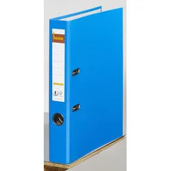 bene Ordner Rückenbreite 5.2 cm DIN A4 Kunststoff blau