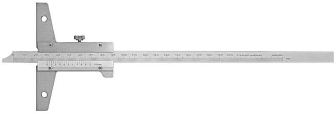 HOLEX Jauge de profondeur 200 mm (418300 200)