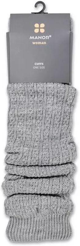 Manor Woman - Stulpen, für Damen, Grau Melange, Größe Onesize