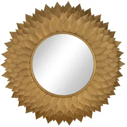 WANDSPIEGEL Gold 94/94 cm