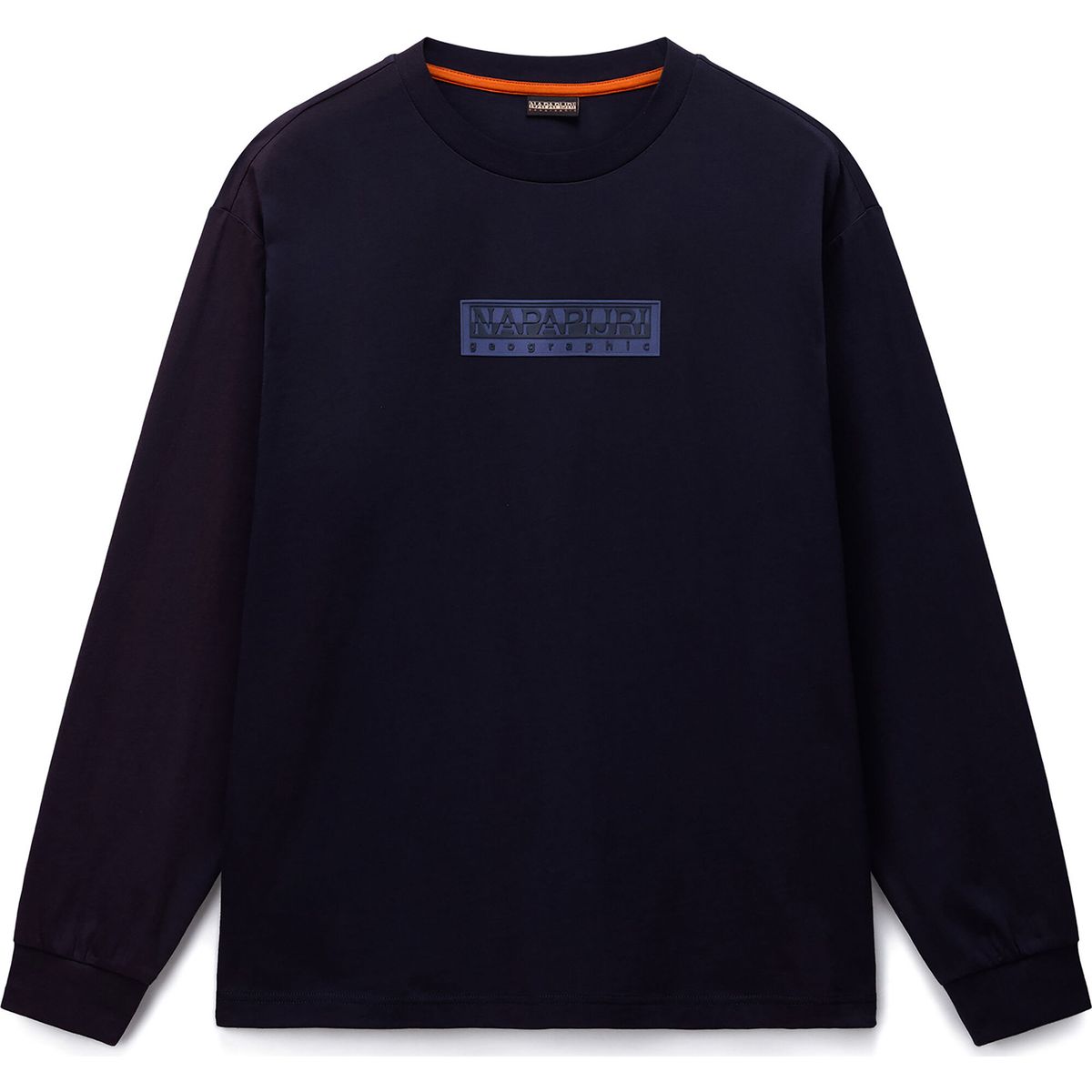 Napapijri S-box Logo LS 1 blu marine (176) S NP0A8BC51761006