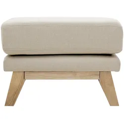 Fußstütze skandinavisch abziehbar in Beige OSLO