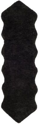 SAFAVIEH Handmade Sheep Shag Heilke Solid Rug
