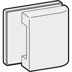Gegenkasten STUDIO VENA für Glastürschlösser, kleine Ausführung