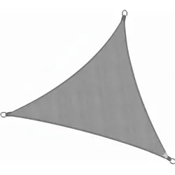 SONNENSEGEL SolVision PS9 360x360x360cm dreieckig Grau PE
