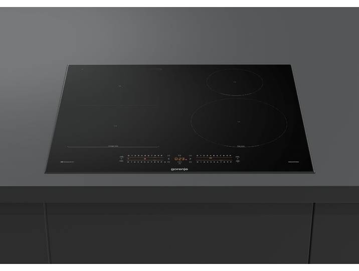 GORENJE Flex-Induktions-Kochfeld GI6432BXWF , schwarz, B:59,5cm H:5,4cm T:52cm, Kochfelder, 60cm Induktionskochfeld mit BridgeZone, Flex-Induktions-Kochfeld