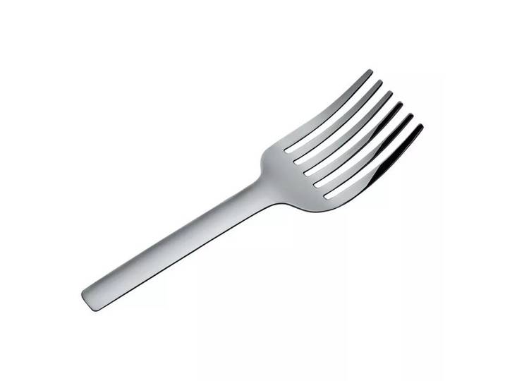 Alessi - Fleischgabel, 9x27cm, Chrom