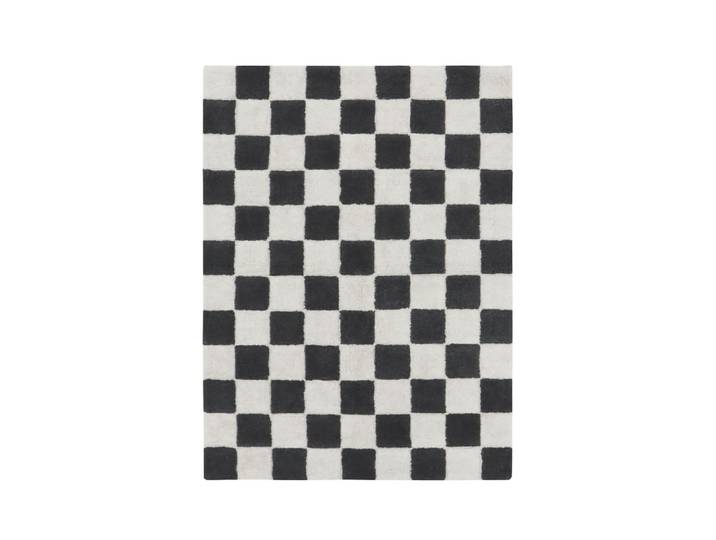 Tapis lavable carreaux de cuisine noir 120x160cm