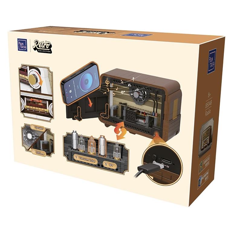 Pantasy Retro 85048 Vintage Radio 22cm (PTY85048)