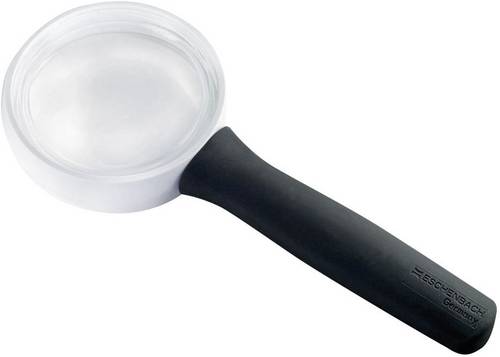 Eschenbach 266850 Handlupe Vergrößerungsfaktor: 4.5 x Linsengröße: (Ø) 50mm Schwarz