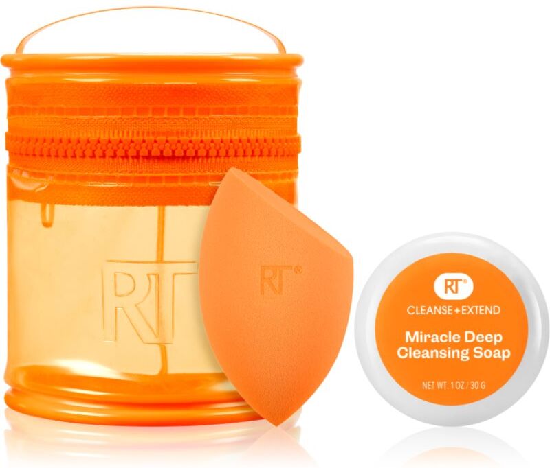 Real Techniques Miracle Blend + Cleanse Set brush cleansing set