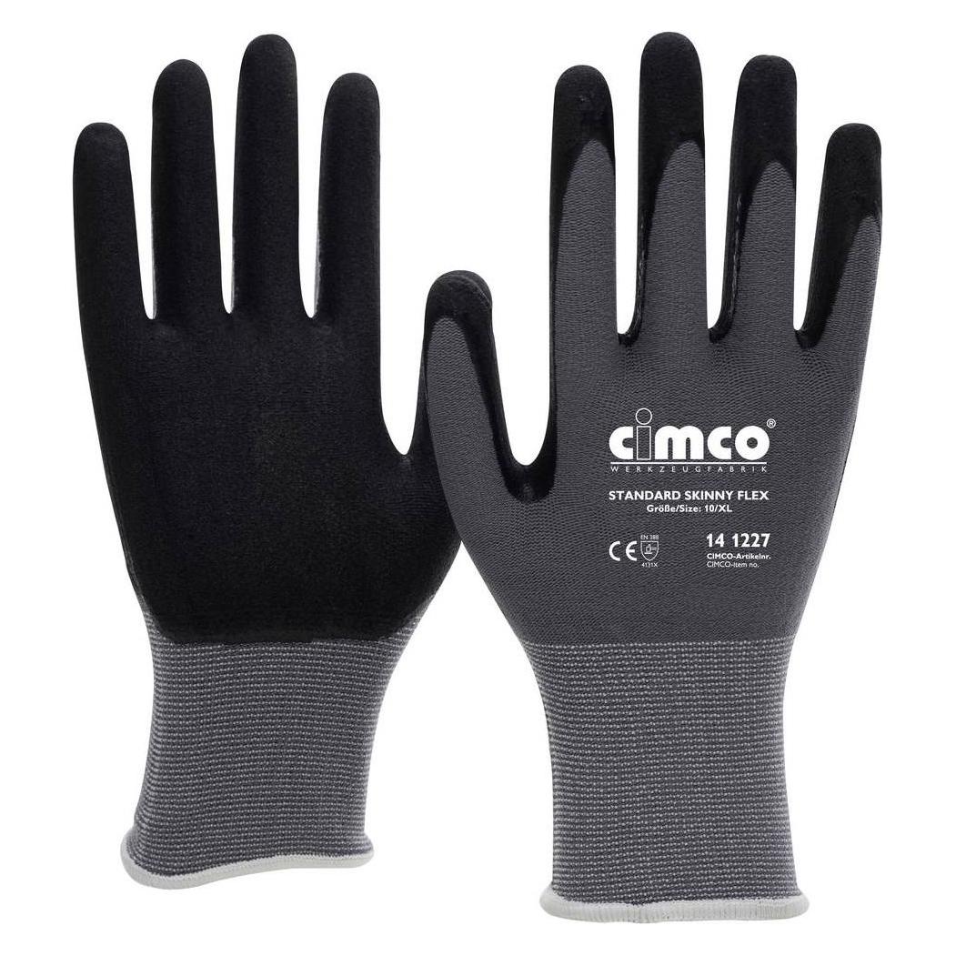 Cimco Arbeitshandschuh Standard Skinny Flex, Grösse 10/XL (XL) (141267)