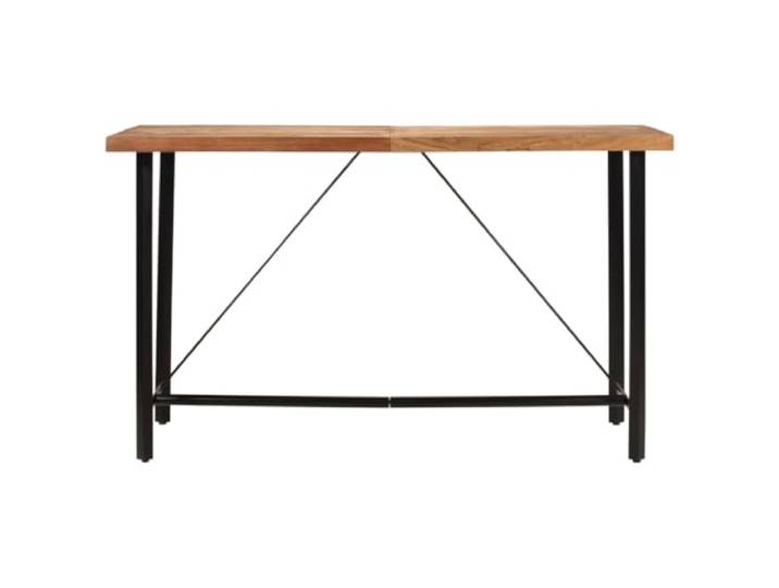 HKLGBVCR Bartisch, Akazie, 180 x 70 x 107 cm, Massivholz, Eisen