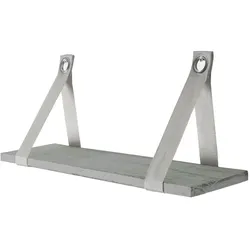 Décoshop26 - Wandregal aus hellem Holz im Vintage-Stil 21 x 50 cm grau 04_0005185