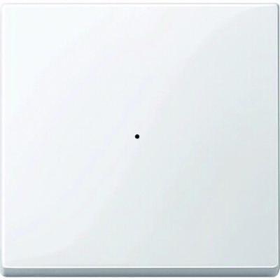 Merten System M Kontrollwippe, Schalter/Dimmer, aktivweiß, glänzend, ohne ISO Aufdruck