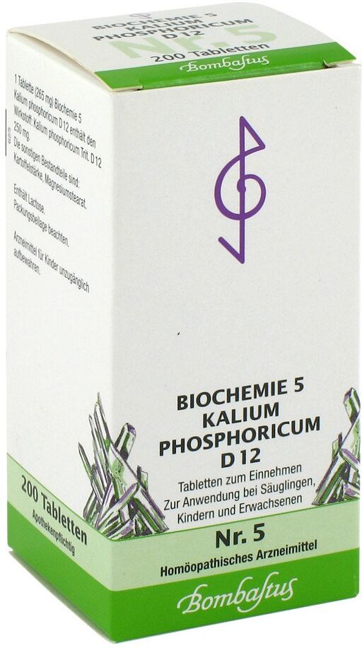 Bombastus Biochemie 5 Kalium phosphoricum D12 Tabletten