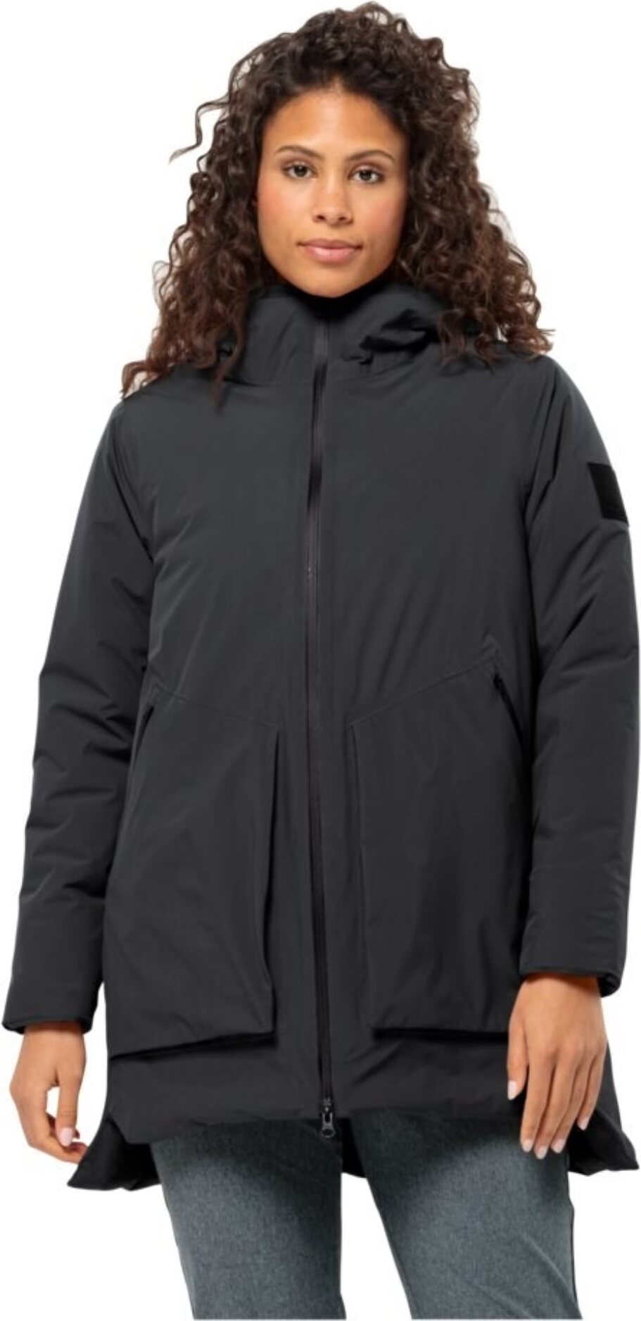 Jack Wolfskin Damen Luisenplatz Jkt W Jacket, phantom, M EU