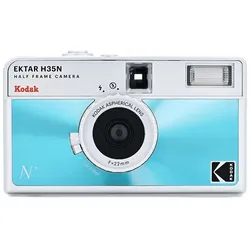 Kodak EKTAR H35N Kompakt-Filmkamera 35 mm Blau, Silber