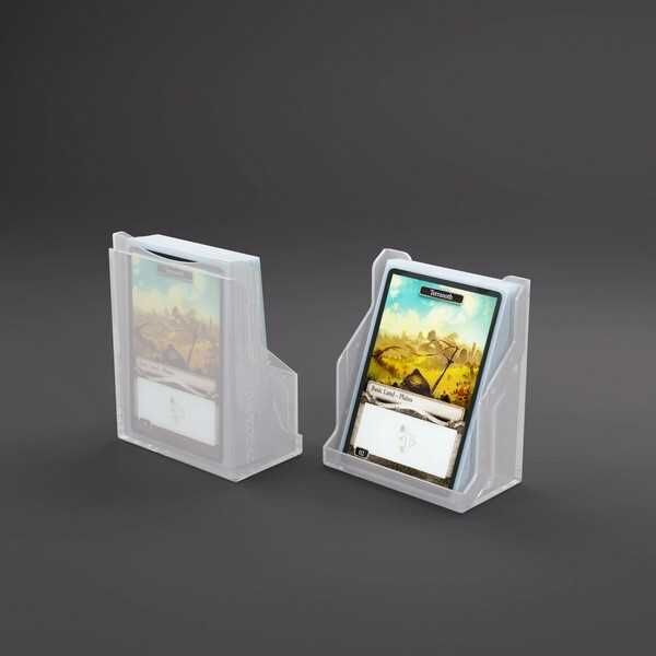 Gamegenic Bastion 50+ XL Deck Box for Double-Sleeved Cards, White, Suitable for 50+ Cards, Card Game Accessory