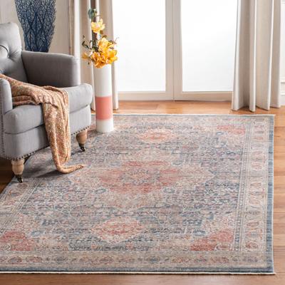 SAFAVIEH Kenitra Foka Vintage Oriental Polyester Rug