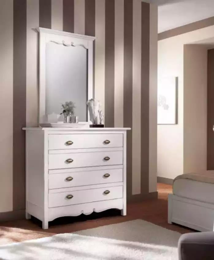Holz Italienische Möbel 2-delige luxe set met commode en spiegel