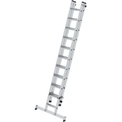 Munk Stufen-Schiebeleiter 2-teilig mit nivello®-Traverse - 040666