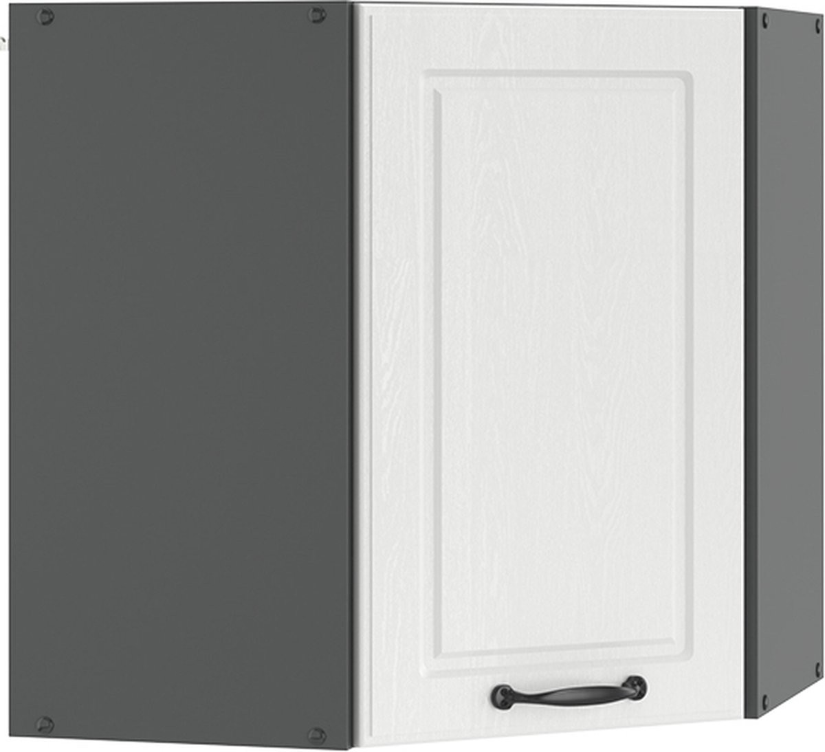Vicco R-Line Hoek hangkast Wit Landhuis
