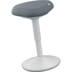 LEITZ Ergo Active Sitzhocker mit Komfortsitz, Grau