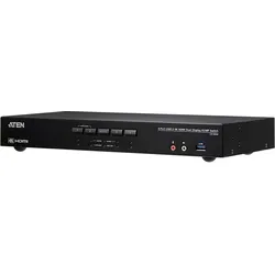 ATEN CS1844 KVMP-Switch 4-fach, 4K HDMI, Dual Display, USB 3,0, Audio