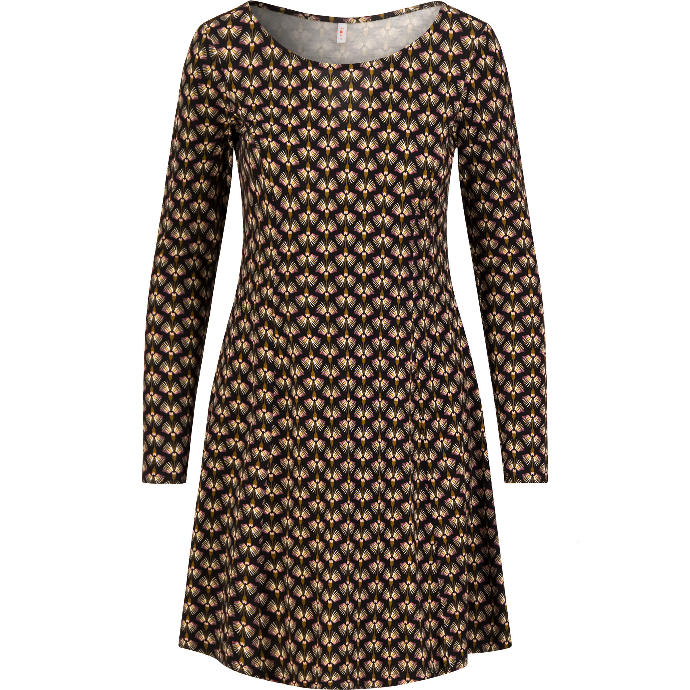 Blutsgeschwister Swing Lovers Kleid Damen Kleider braun Größe XS Lifestyle Atmungsaktiv