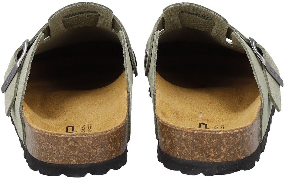 Clog CMP "Navarro", Damen, Gr. 39, grün (pastellgrün), Obermaterial: 100% Rindsleder Leather cow., Schuhe Clog