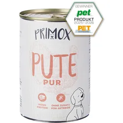 Primox Hunde Nassfutter Pute PUR 6 x 400G 6x400 g