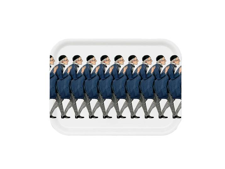 Design House Stockholm Elsa Beskow plateau Uncle Blue 27x20 cm